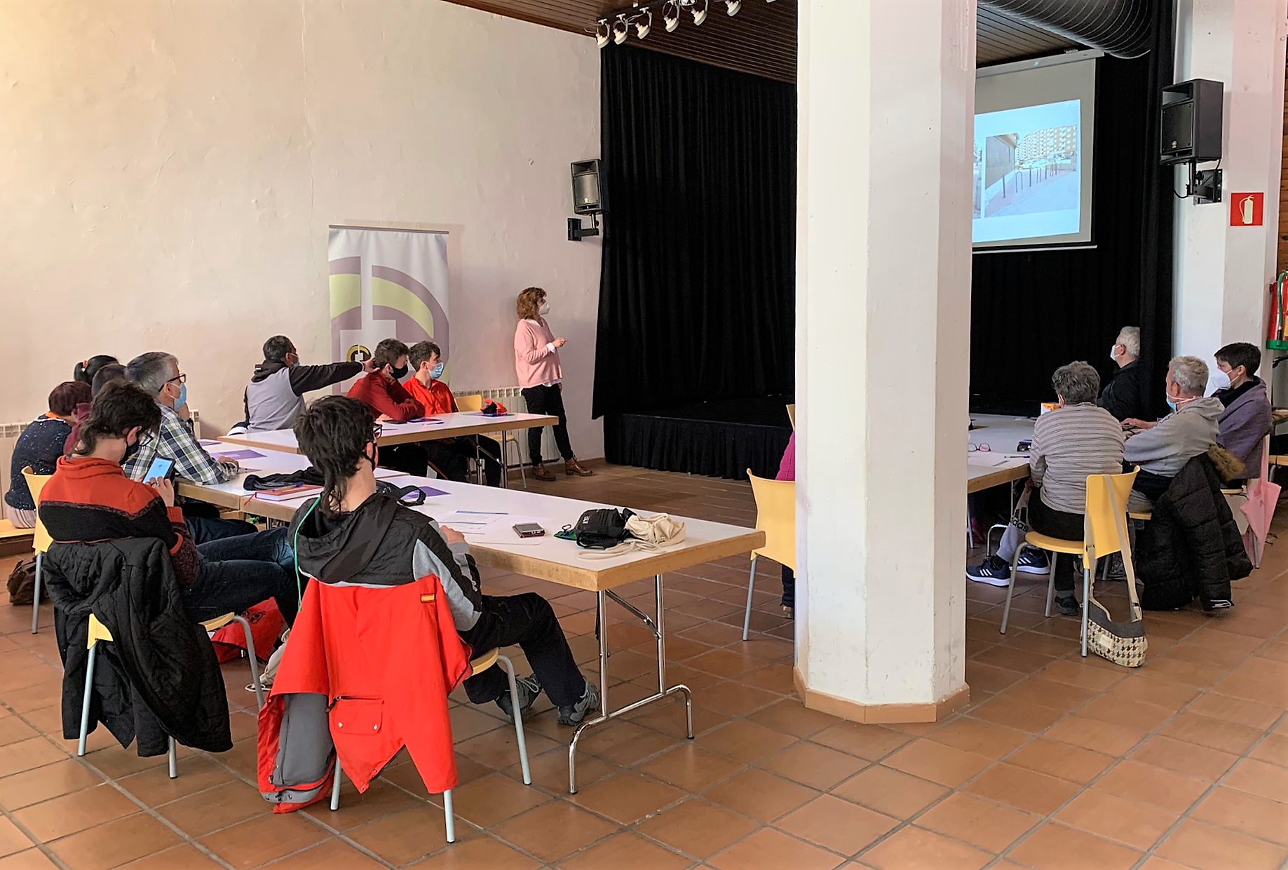 Alumnos en el curso de Accesibilidad Universal del proyecto Salud Accesible 