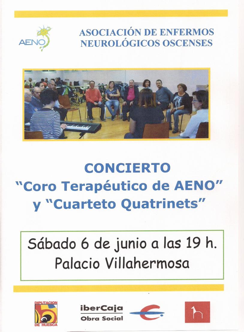 Concierto Coro AENO Cartel