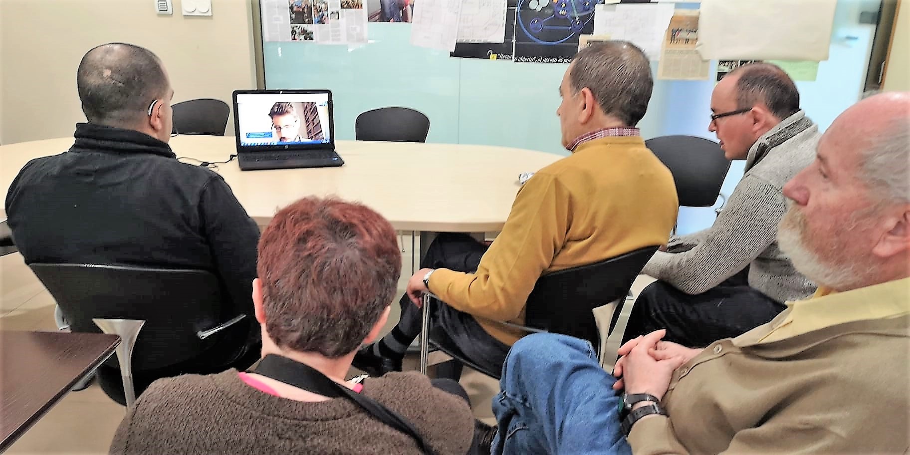 Sesión online en Cruz Blanca