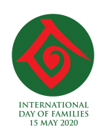 Logo del Día Internacional de las Familias
