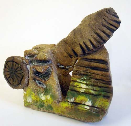 Trofeos para la Marcha elaborados artesanalmente en el COC de Sobrarbe de Atades Huesca. Fuente: Atades Huesca.