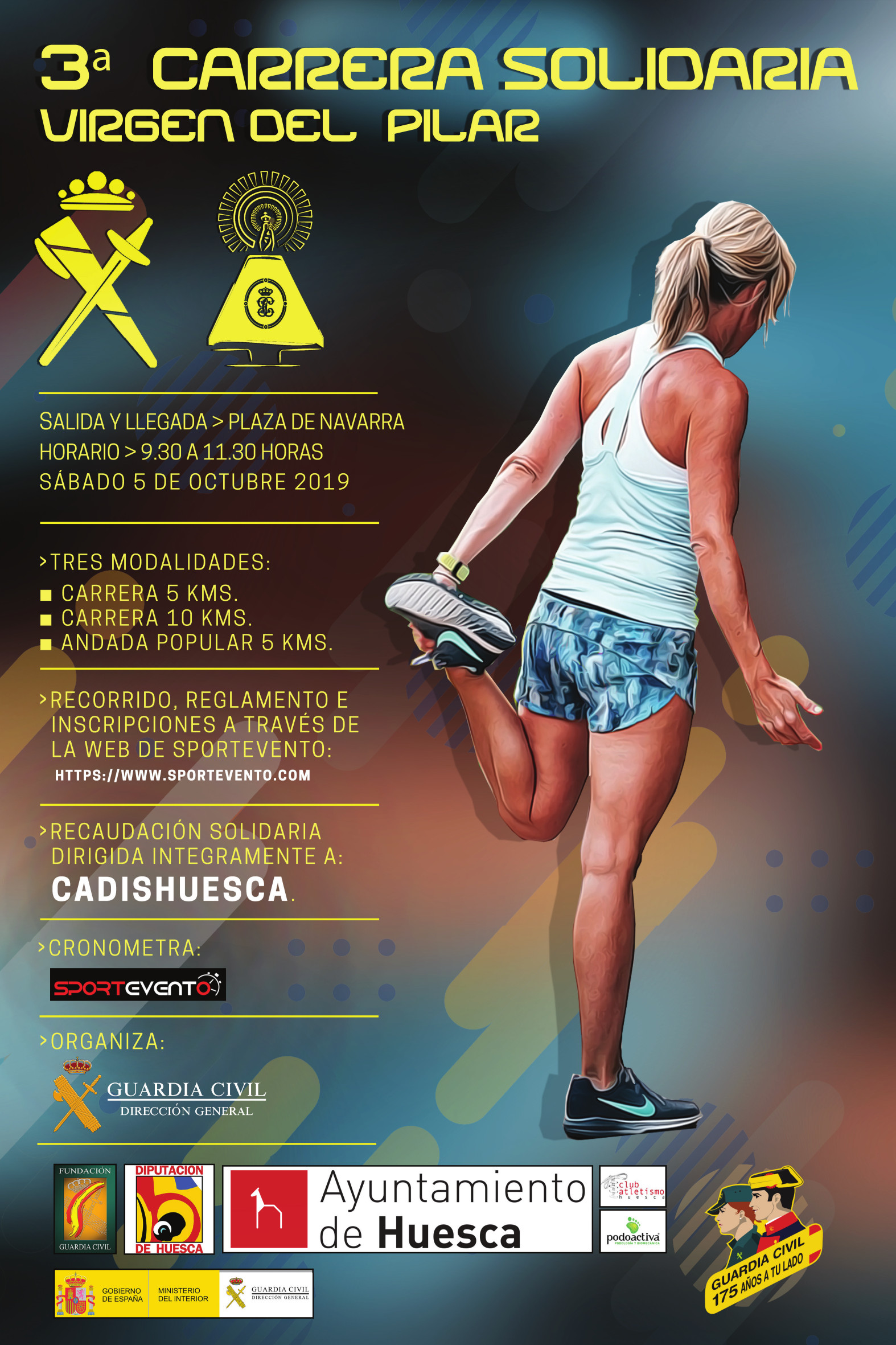 CARTEL CARRERA HUESCA