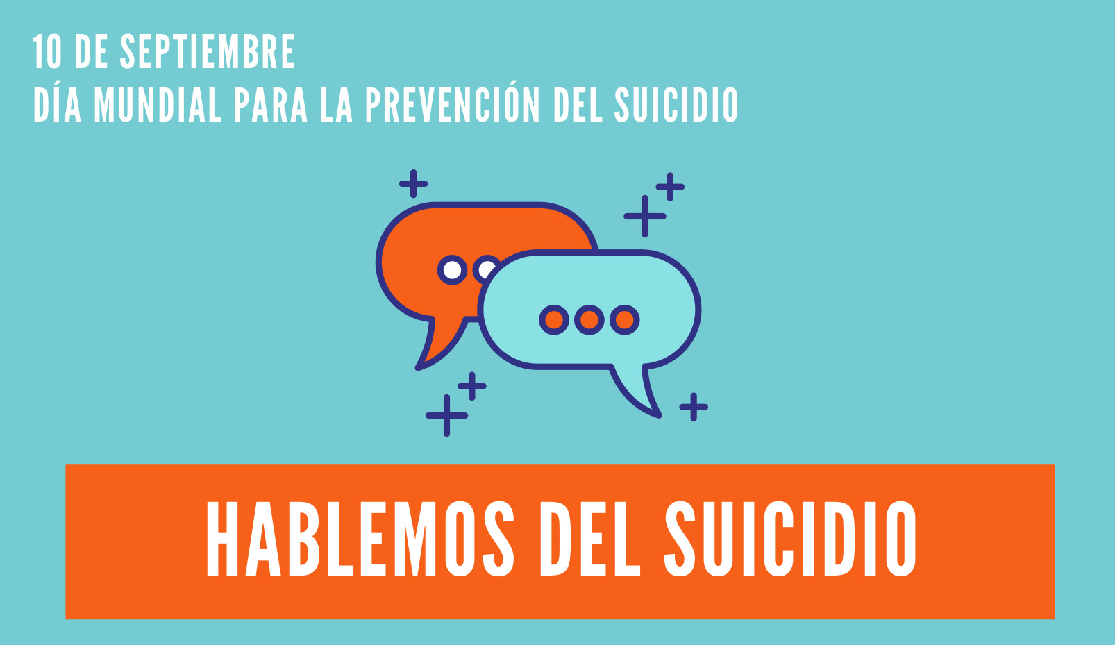 Cartel Jornada Hablemos del Sucidio AFDA 