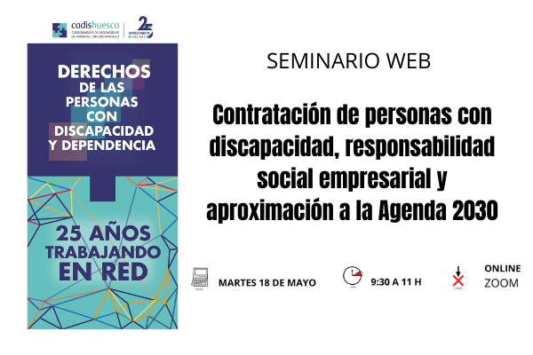 Contratación de personas con discapacidad responsabilidad social empresarial y aproximación a la Agenda 2030