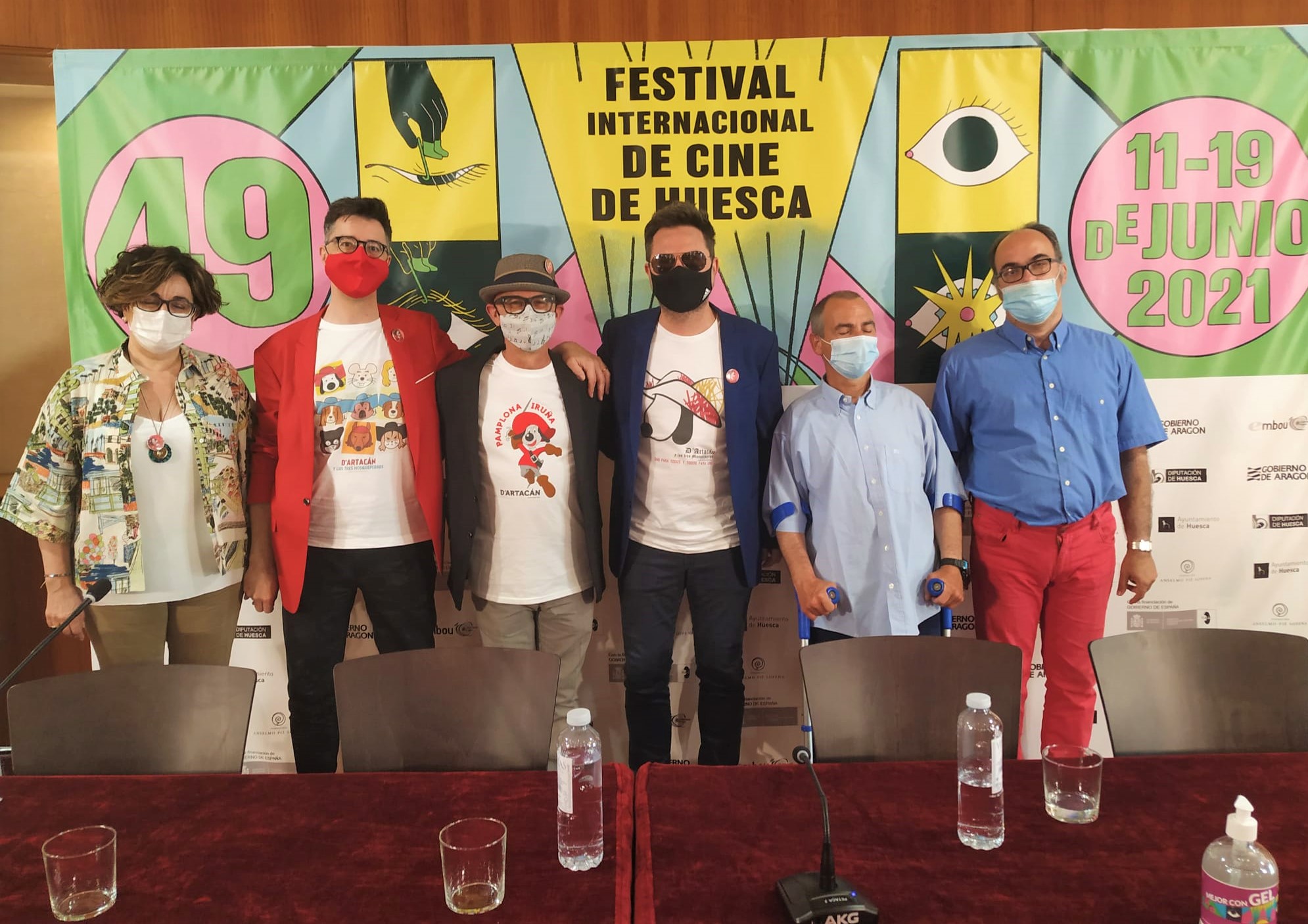 David Pérez y Nacho Olivar en la rueda de prensa 