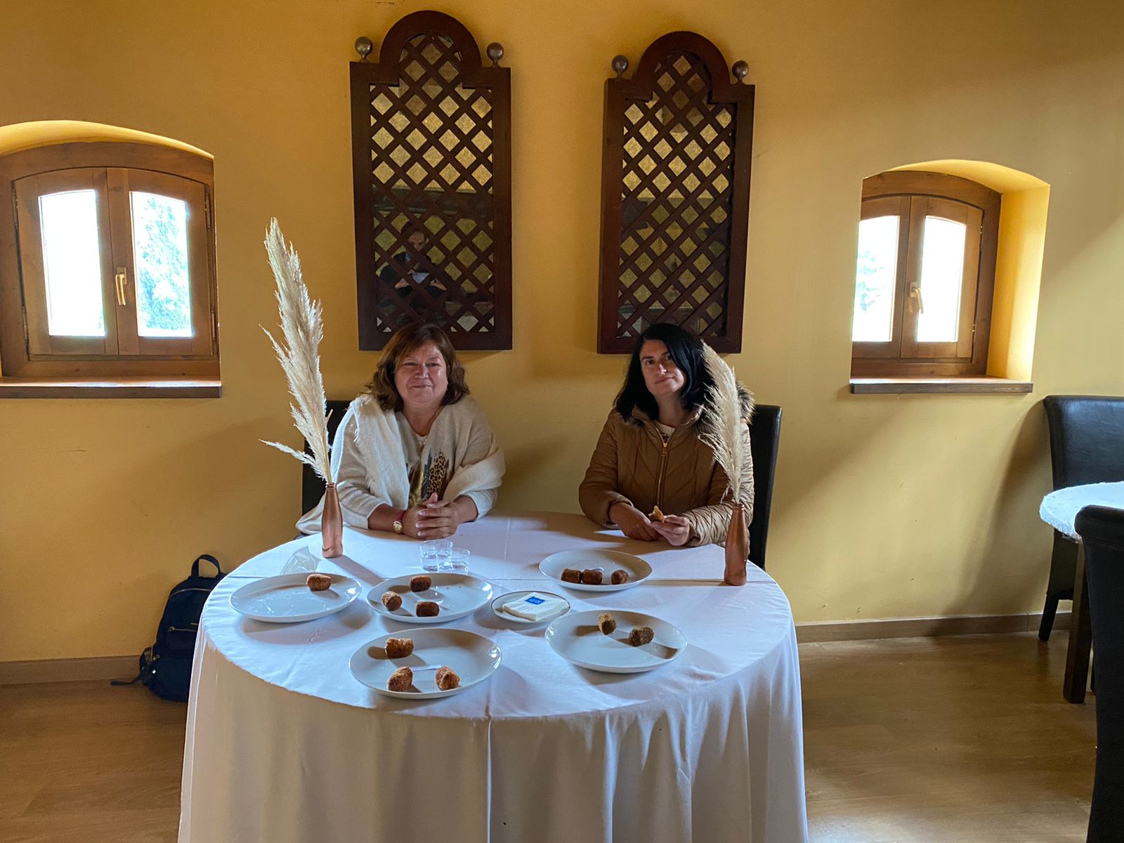 rma Iglesias Zuazola, presidenta de FIADOW y Loreto Márquez, la presidenta de Down Chile