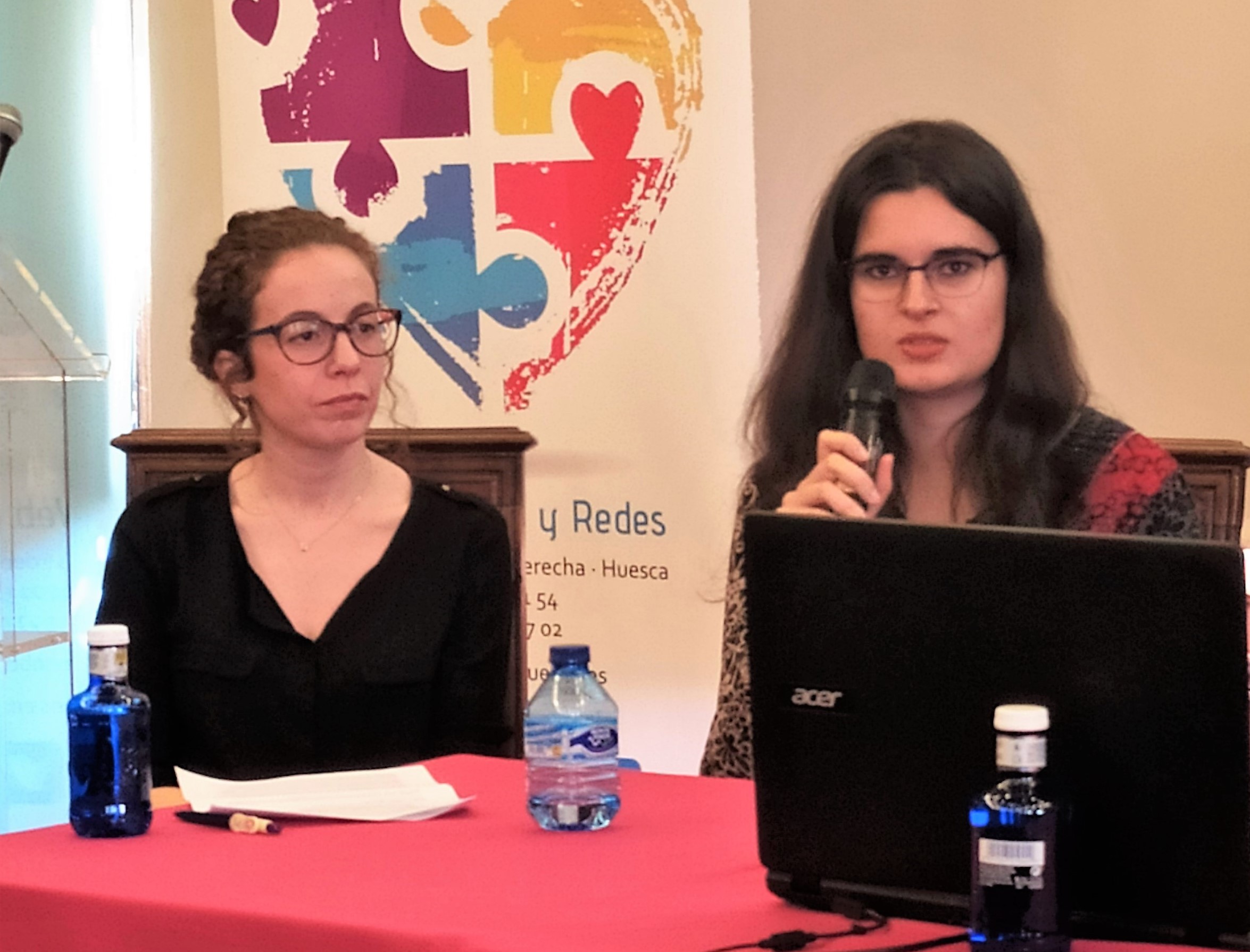 Elsa Cortés, socia de Autismo Huesca 