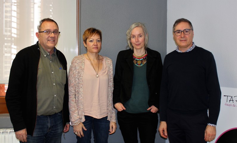 Paco Ratia Silvia Fernández Marta Peña y Carmelo Bosque. Small