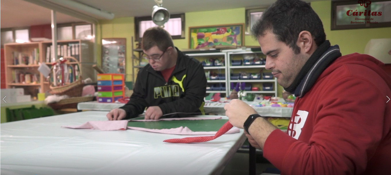 Trabajando CARITAS DIOC BARBASTRO MONZÖN