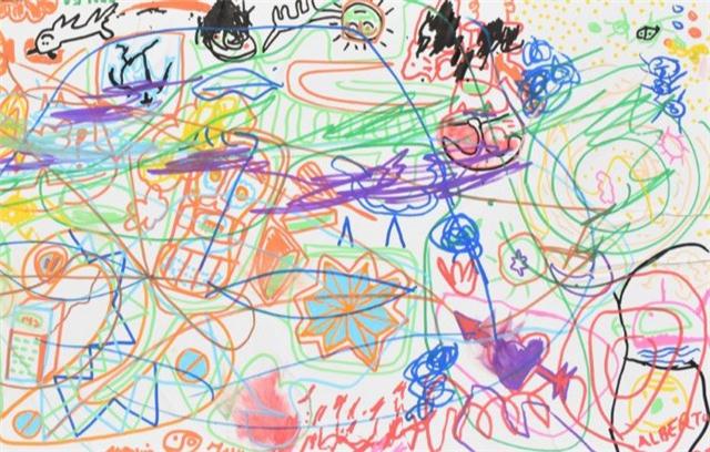 Una de las obras de la muestra "Ardor vital" de El Remós