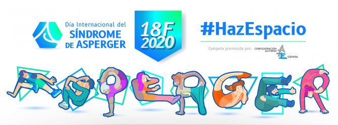 Cartel Campaña Día Internacional Síndrome de ASperger 2020