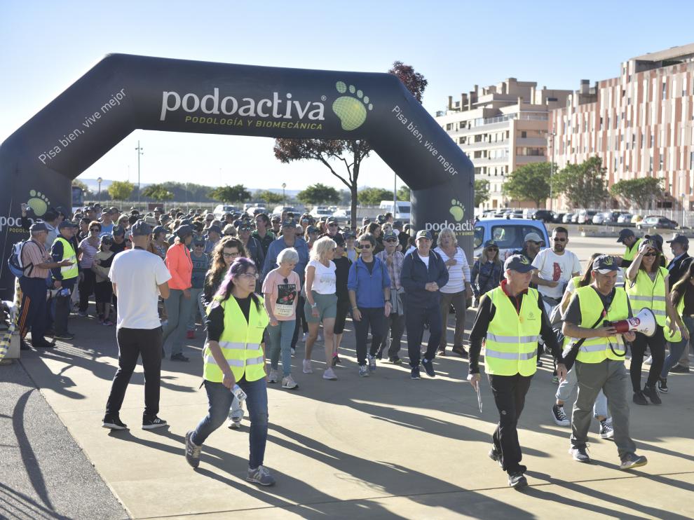 La Marcha partió desde el Palacio de Congresos de Huesca