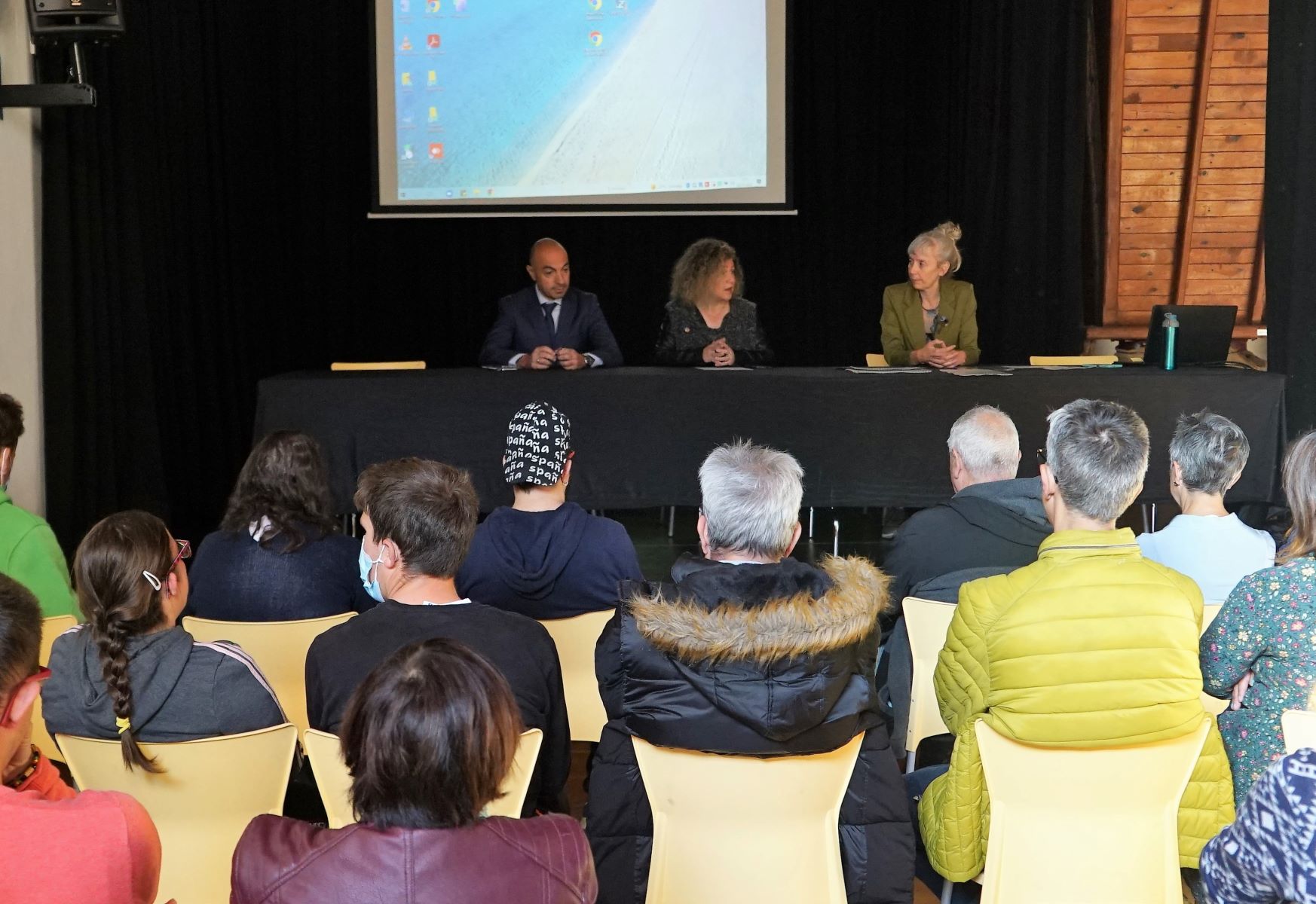 Presentación de resultados Salud Accesible en  el Molino Periel, en Sabiñánigo 