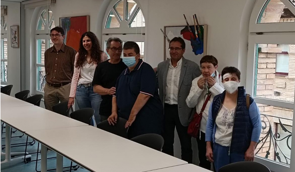 Los artistas de Valentia exponen sus obras en la Comarca de la Hoya de Huesca