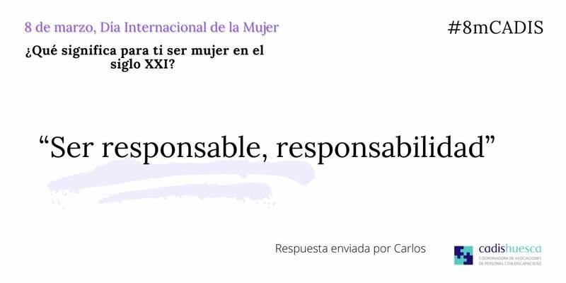Ser responsable, responsabilidad 