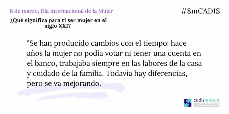 Se han producido cambios con el tiempo: hace años la mujer no podía votar ni tener una cuenta en el banco, trabajaba siempre en las labores de la casa y cuidado de la familia. Todavía hay diferencias, pero se va mejorando