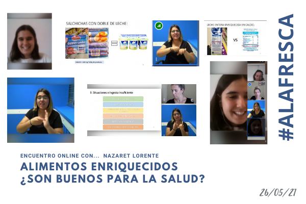 Collage con imágenes del encuentro