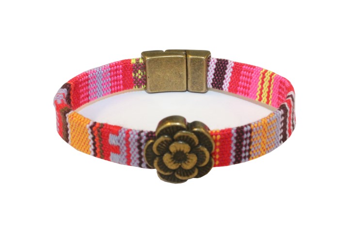 pulsera etnica flor Small